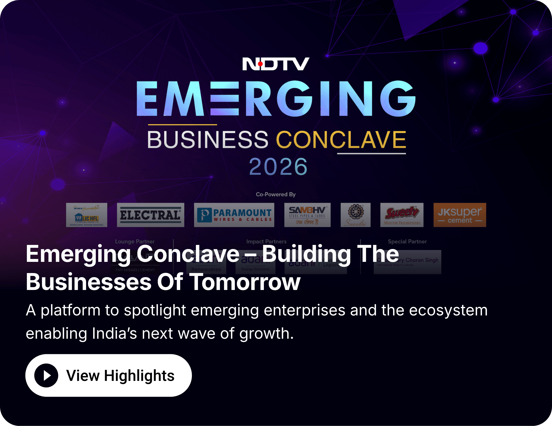 Emerging Business Conclave